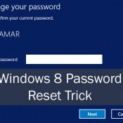 windows 8 password reset trick