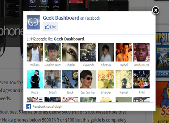 Premium Facebook Fanpage Promoter