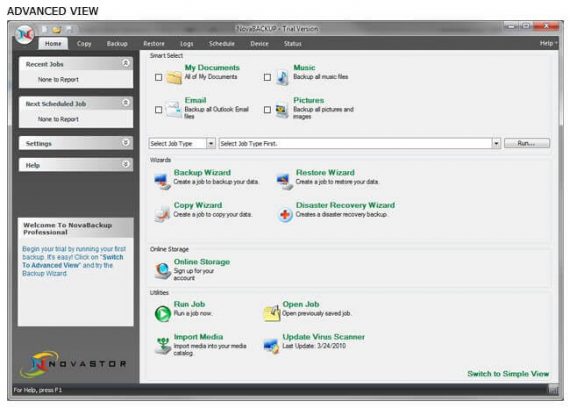Novastor Novabackup 18 for PC