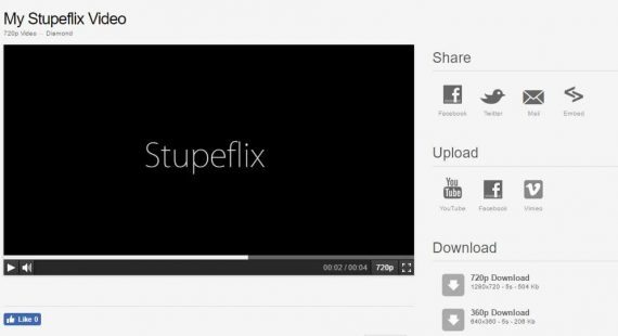 best online video editor by stupeflix producing the video