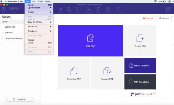 Use "Create from Scanner" to scan all invoice page by page