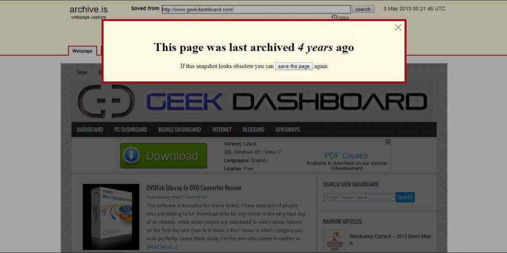 website archiver website archiver