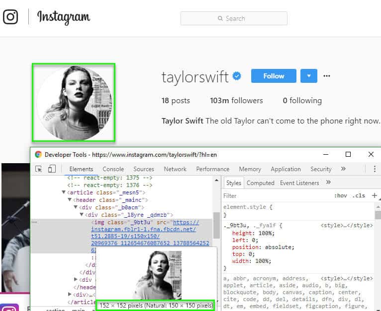 instagram profile picture size 2017 what is the correct size as of instagram profile pic size