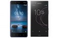 Nokia 8 vs Sony Xperia XZ1 Compact