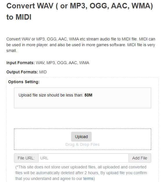 convert midi to mp3 files
