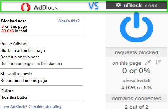 adblock ultimate vs ublock origin adblock ultimate vs ublock origin