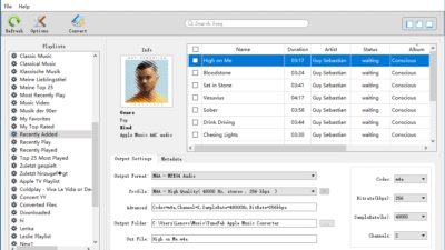 Apple Music Converter Main Screen