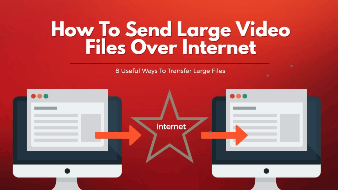 how to send large video files through facebook