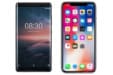 Nokia 8 Sirocco vs Apple iPhone X
