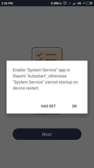 On Xiaomi devices, enable AutoStart