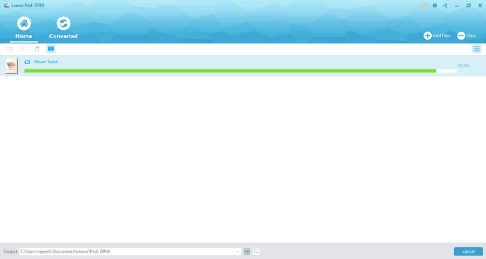 Leawo Prof. DRM Review - eBook Converter - Convert File