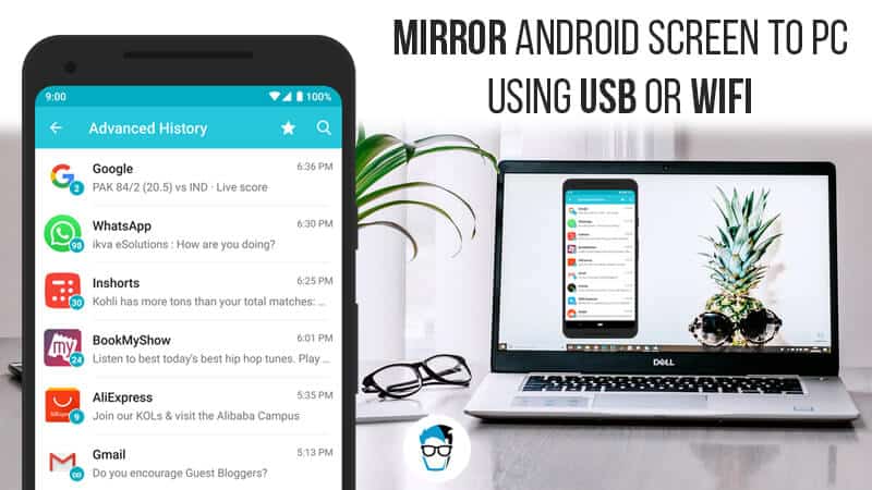screen mirroring android mac