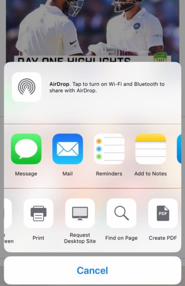 Requesting Desktop site to play YouTube Videos in background on iPhone