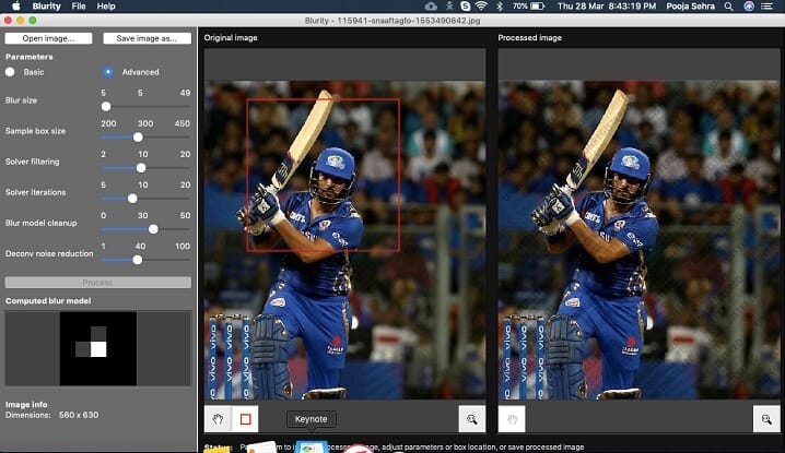 snapseed unblur
