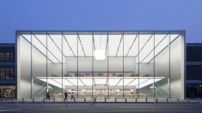 Apple Store in West Lake city of US