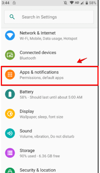 Fix DF-DFERH-01: Error retrieving information from server in Google Play