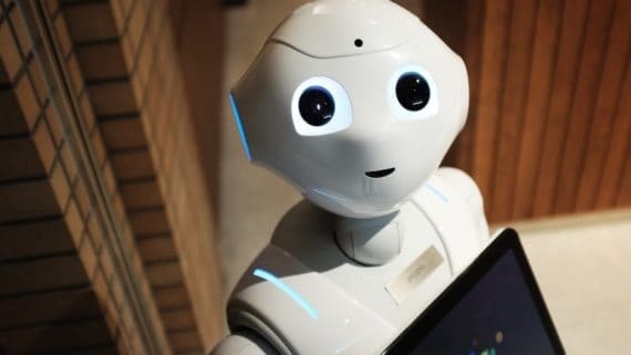 Face of robot