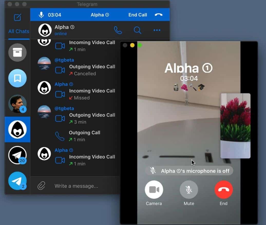 Telegram Gets Video Call Feature in Beta Version with HD Video Call Option