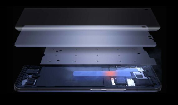 iQOO liquid cooling