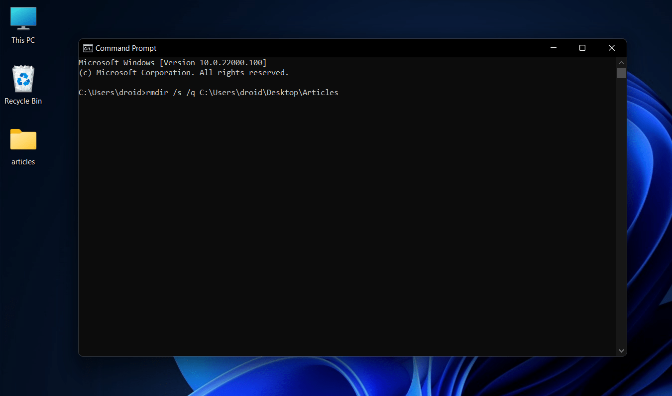 How to Force Delete a File or Folder That Can't be Deleted on Windows