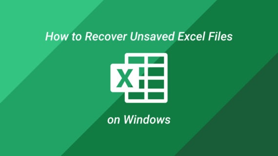 Recover Unsaved Excel Files