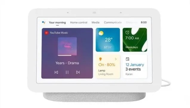 Google Nest Hub 2nd Generation Launched with a Smart Display in India