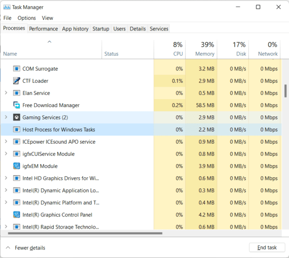 What is “Host Process for Windows Tasks,” and Why is it Running?