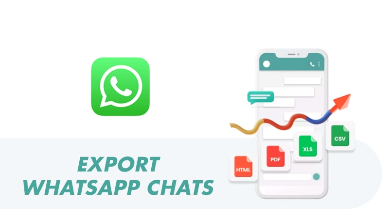 How to Backup and Export All WhatsApp Chats in HTML, PDF, CSV and XLS Format
