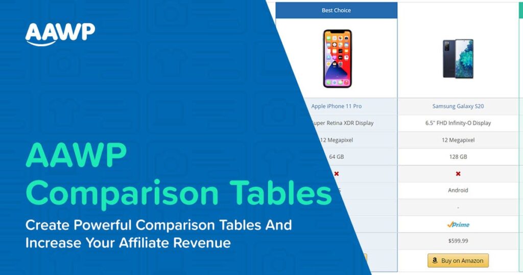How to Create AAWP Comparison Tables to Boost Affiliate Revenue