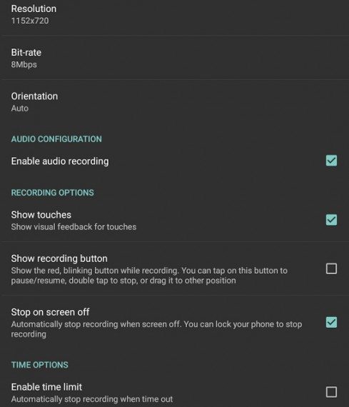 best screen recorder android that records audio