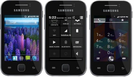 Android 4.4.4 Kitkat on Samsung Galaxy Y GT-S5360