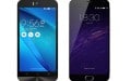 Asus Zenfone Selfie vs Meizu m2 Note
