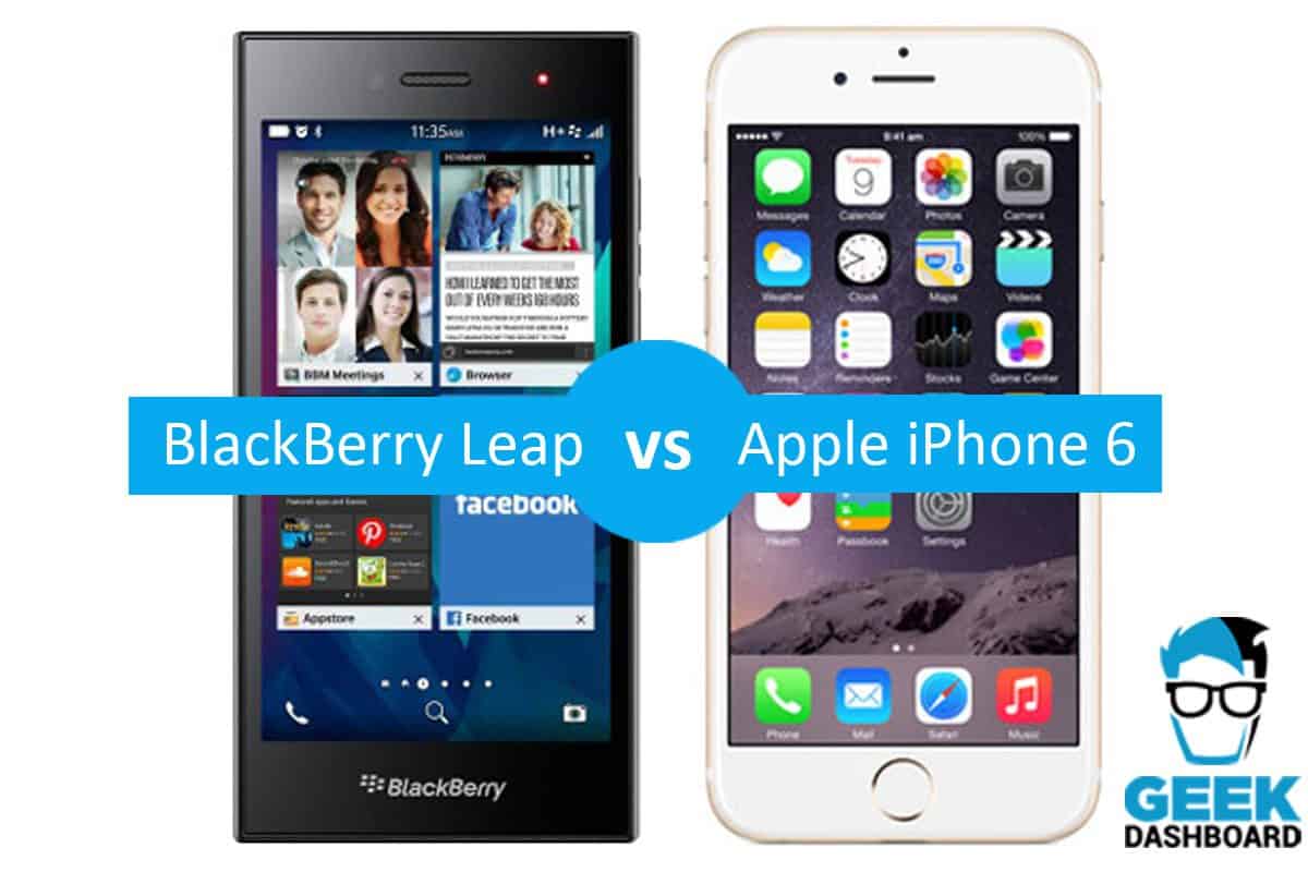 Blackberry leap vs iphone 6 Blackberry leap vs iphone 6