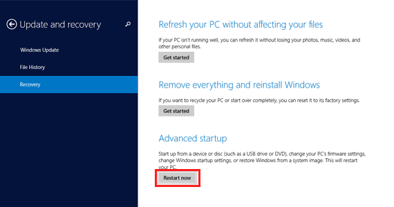 How to Boot into Safe Mode in Windows 8