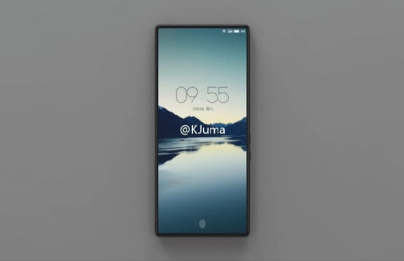 bezel-less smartphone