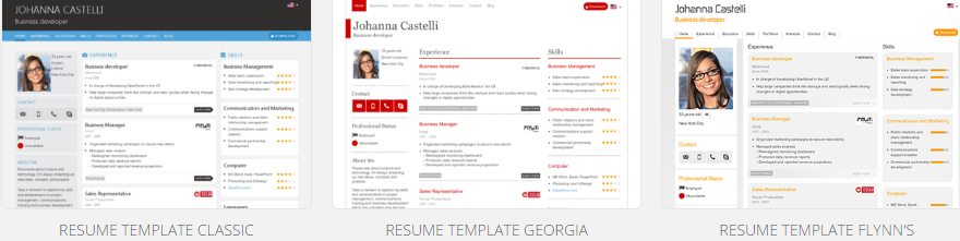 do resume online