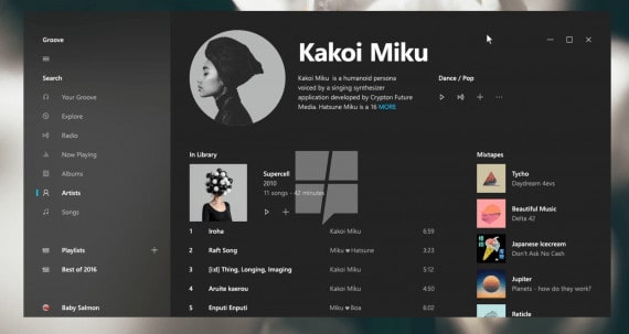 Future look of Windows 10